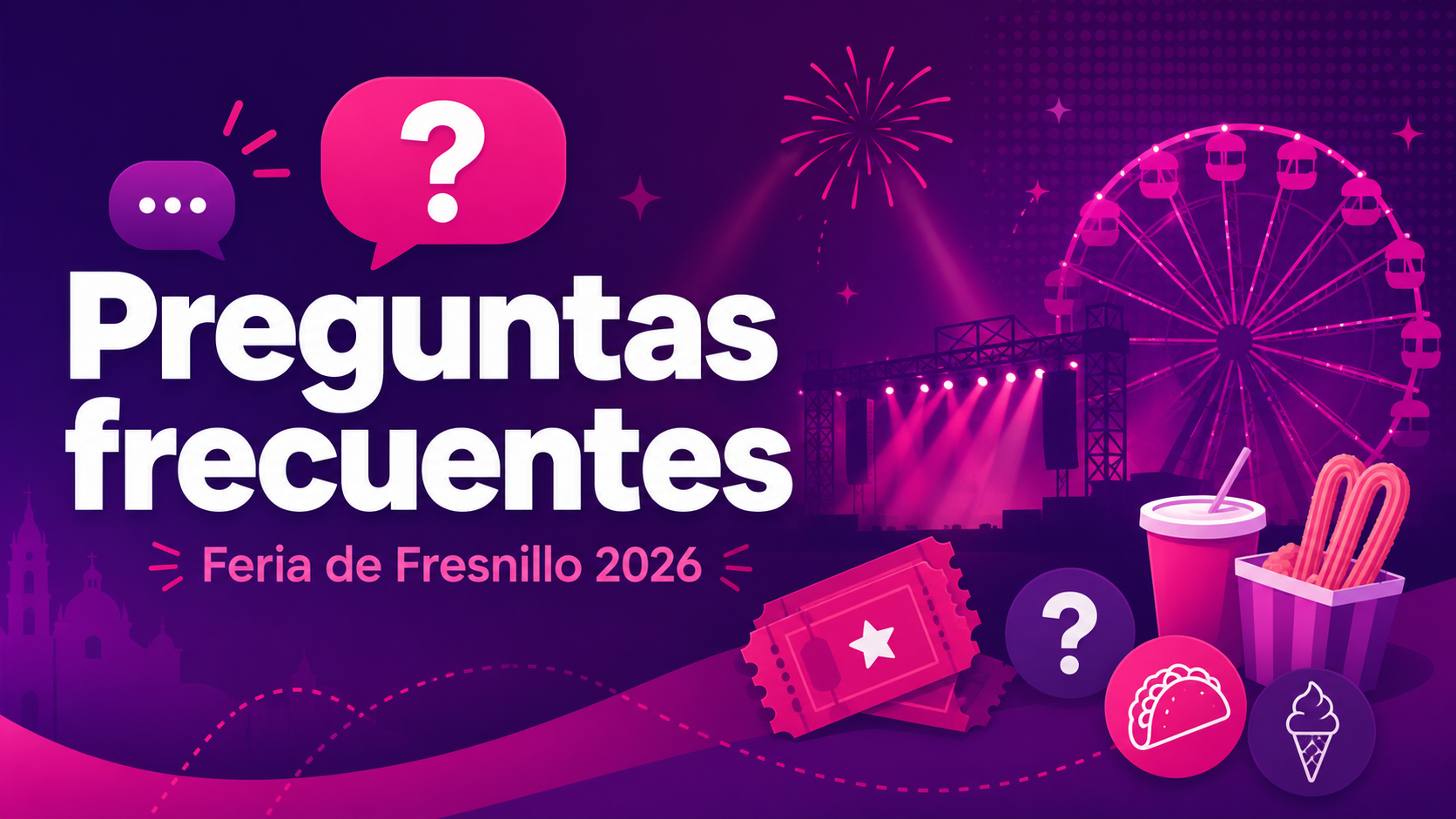 preguntas frecuentes feria fresnillo 2026