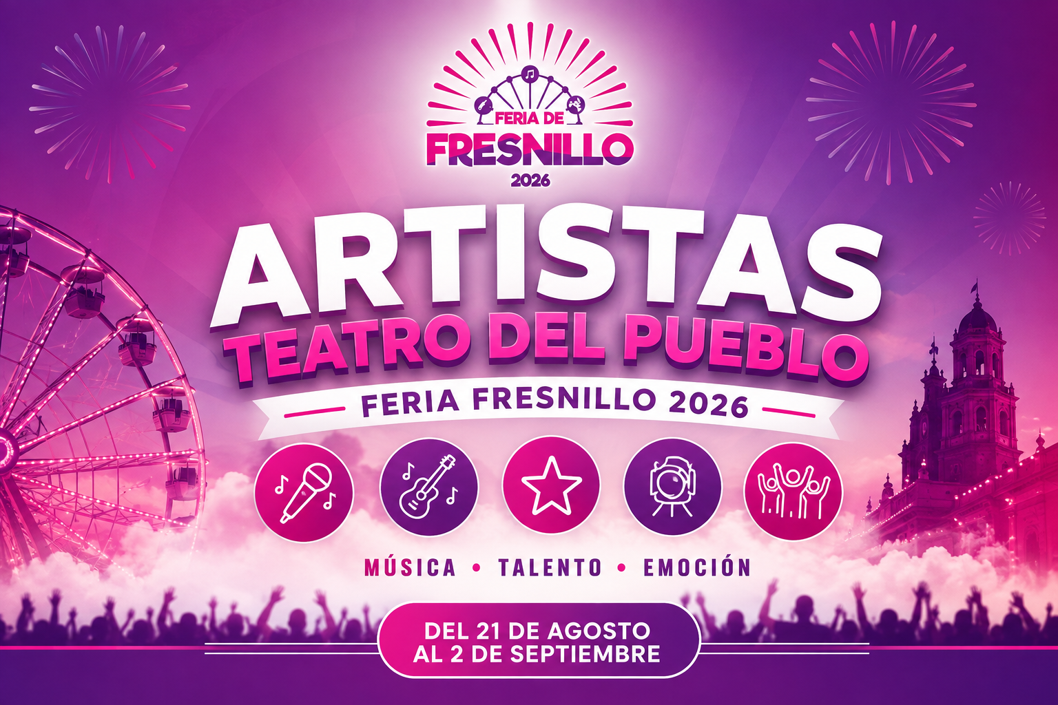 teatro del pueblo feria fresnillo 2026